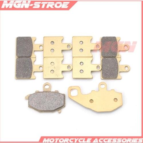 Motorcycle Front Rear Brake Pads for ZX-6R 636 2007-2008-2009-2010-2011-2012