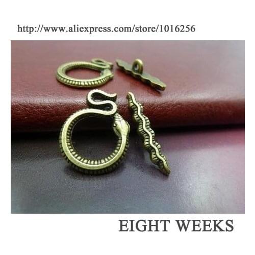 Zinc alloy pendant jewelry accessories diy handmade material charms serpentine OT clasp 16 * 21-4 * 23 mm