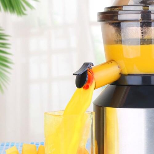Commercial stainless steel large-caliber juicer