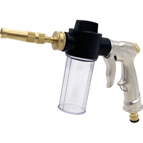 Direct Selling High Pressure Washer Car Washing Machine Water Gun Gardening Watering Hose Nozzle Foam Cleaning Water Gun