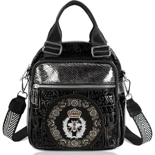 Luxury Brand Women Backpack Female High Quality Black Backpack Teenade Girl School Bag Fashion Small Daily Shoulder Bags Mochila