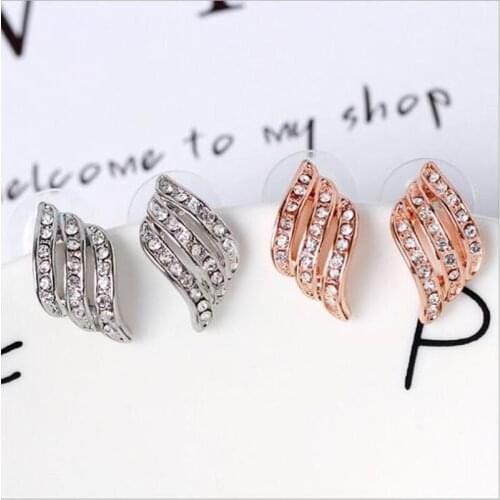 New Korean Fashion Simple Earrings Temperament Wild Net Red Earrings Female Ins Personality Trendy Accessories Earrings