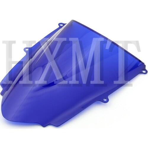For Triumph Daytona 675 675R 2013 2014 2015 2016 2017 blue Motorcycle bike Windshield WindScreen Double Bubble