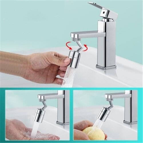 Kitchen Shower Faucet Universal Rotating Faucet Splash-proof Head Shower Bubble 360° Filter Bubble Faucet