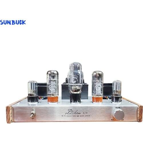 Sunbuck 5U4G 6H8C Laochen EL34 vacuum tube amplifier manual point-to-point welding scaffolding class A EL34 tube amplifier
