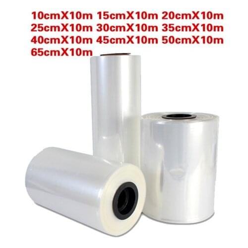 Heat shrink bags Clear Membrane Plastic Cosmetic Packaging bag plastic shrinkable pouch material High transparency