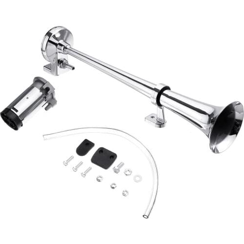 12V 150dB Trumpet Air Horn Compressor Kit For Van Train Car Truck Boat