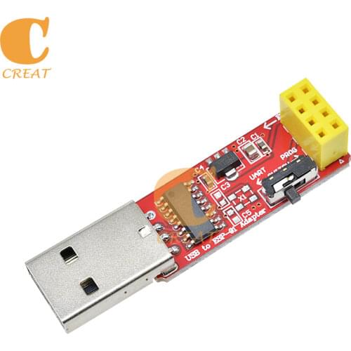 3.3V USB To ESP8266 ESP-01 Wifi Adapter Bluetooth Module With CH340G Driver To TTL Serial Development Board Wireless For Arduino