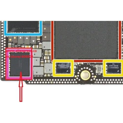 8pcs/lot Original new For iPhone XS max XSMAX XR U3300 Charger charging ic chip SN2600B1 on Logic board fix part