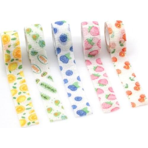 Fruit pattern Student finger bandage printing process self-adhesive medical tape anti-callus cartoon pattern bandage