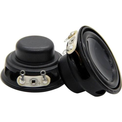 2Pcs 1.25 Inch 3W Full Range Speaker 4Ohm 32mm Neodymium Audio Speaker Multimedia DIY