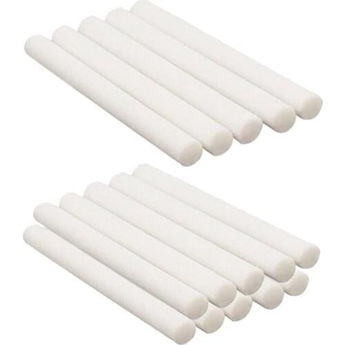 98x8mm Air Humidifier Filters Sticks Cotton Sticks Wicks Refills White