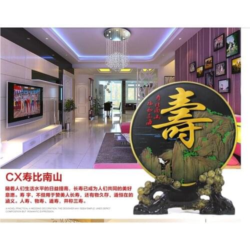 HOT SALE-- BEST grandparents old man Birthday GIFT efficacious Mascot # Southeast Asia Bless longevity Healthy art statue