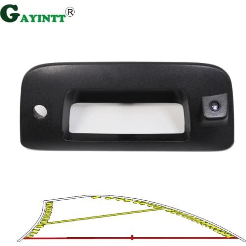 Trajectory Line Car Rear View Reverse Backup parking Camera For Chevrolet Trucks SILVERADO GMC CCD HD Night vision