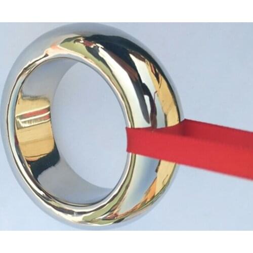 New Top Stainless Steel Scrotum Pendant Penis Cock Ring Penis Restraint Scrotum Pendant Testicle Cockrings Sex Toys For Him