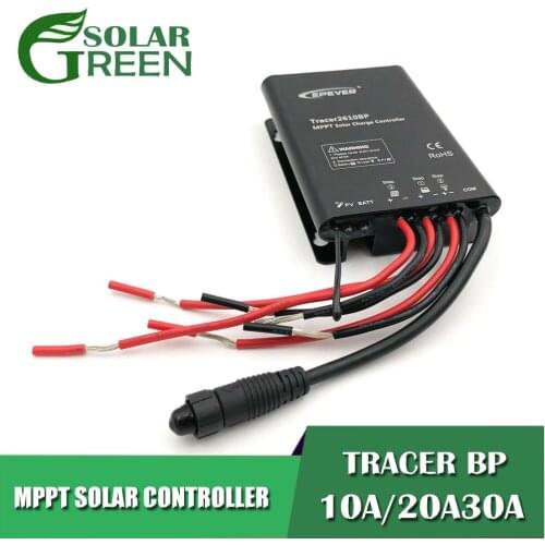 30 20 10 A MPPT Solar Charge Controller 12V/24V ip68 Waterproof Regulator Tracer BP Lithium Battery tracer 2610BP 5210BP 7810B