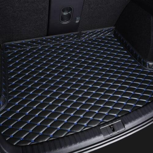 Custom leather Car trunk mat for Alfa Romeo Stelvio Giulia car styling Automotive accessories auto interior
