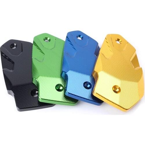 CNC Fluid Brake Reservoir Cover Cap For Kawasaki Z900 Z 900 2017 Motorcycle Spare Parts Accessories Aluminum Anodized Surface
