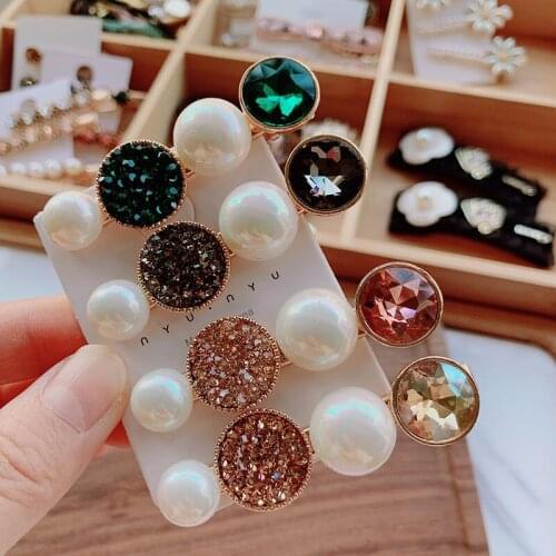 Fashion Girls Sweet Shining diamond Hair Clips Hairpins Women Hair Accessories Beauty Barrettes Hair Headwear small Hair Clip
