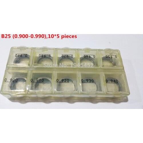 New arrival! B25 diesel common rail injector adjusting shims or gasket or o-ring set