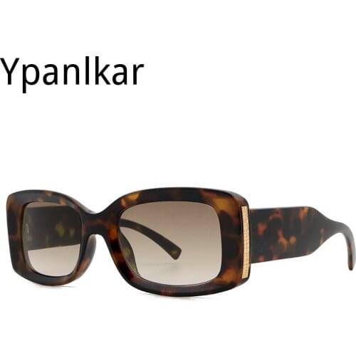 New Fashion Vintage Sunglasses Women Brand Designer Retro Sunglass Rectangle Sun Glasses Female UV400 Lens Eyewears