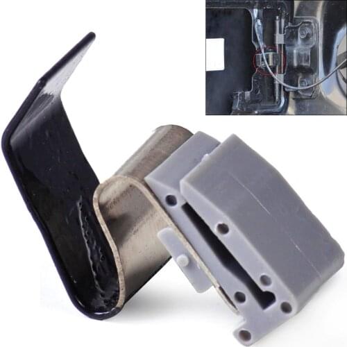 DWCX Gas Fuel Door Tank Lid Spring Clip MR970563 MB642442 for Mitsubishi Montero Outlander Lancer Eclipse Galant Diamante 3000GT