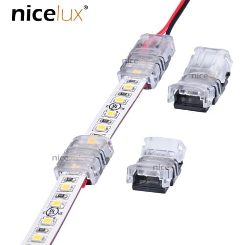 LED Strip Connector 2,3,4,5,6 Pin 5,8,10,12mm for RGB, CCT,WS1812B, RGBW and RGBWW Light Waterproof and Non Waterproof, CE RoHS