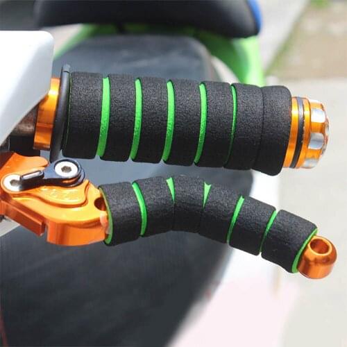 Motorcycle Bike Racing Handlebar Sleeves Non-Slip Foam Sponge Grip Cover Soft Brake Bicycle Handle Sleeves New