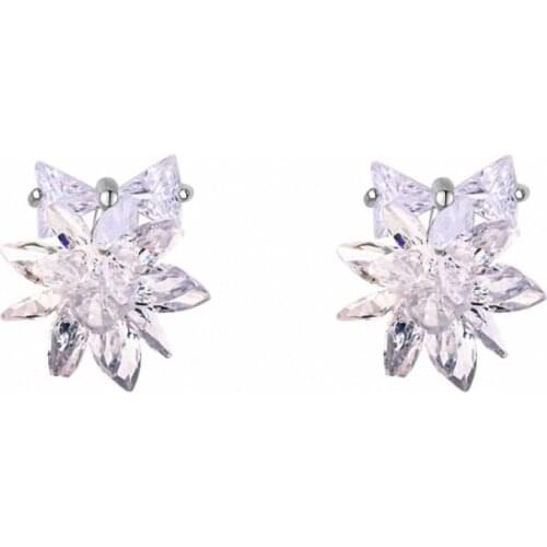 TRACYSWING 1 Colors Real Big Brand AAA Zirconia Micro Inlays Beetle Stud Earrings for Women Insect Th-130602