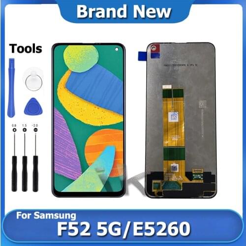 F52 5G LCD Display Touch Screen Digitizer Assembly For Samsung Galaxy E5260 6.6" Super AMOLED Repair Screen Replacement Part