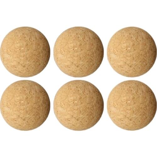 1pcs 36mm Cork Solid Wood Foosball Table Soccer Ball Football Baby Foot Fussball Desktop Soccer Balls