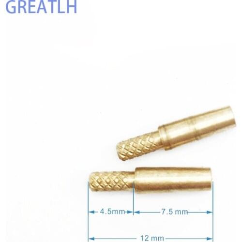 1000pcs Dental Lab Solid Plate Nail Brass Nail Pin Used with Pindex 12mm/14mm