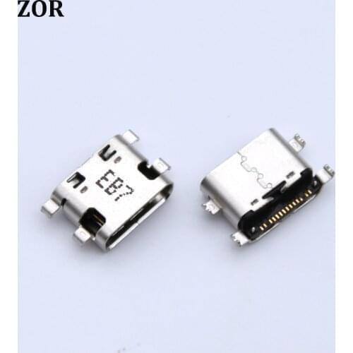 2pcs charge charger Charging USB dock port connector For ZTE Blade Z Max Z982 Z959 C2016 AXON 7 MAX B2017 Z988 jack plug