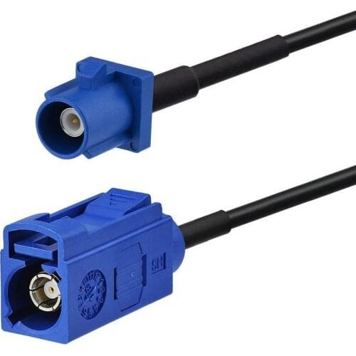 200pcs Fakra Male to Fakra Female Cable, rg174 1.8M New