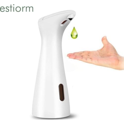 200ml Automatic Liquid Soap Dispenser,Touchless Hand Sanitizer Dispenser,Smart Sensor Hand Soap Dispenser for Kitchen Bathroom