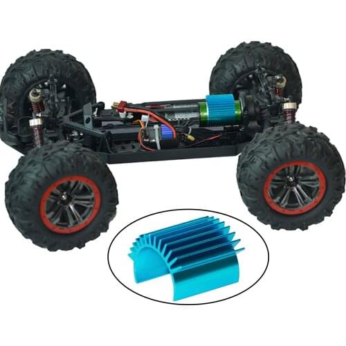 RC Aluminum Brushless Motor Heat Sink Radiator Fit for XLH Q901 Q902 Q903 X-04A X-05A F17 RC Car Buggy Truck Accessory