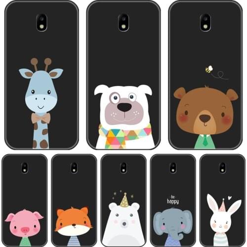 For Samsung Galaxy J3 J5 J7 2015 2016 2017 Case Silicone Dog Back Cover For Samsung J4 J6 J8 Plus 2018 J2 J5 J7 Prime Phone Case