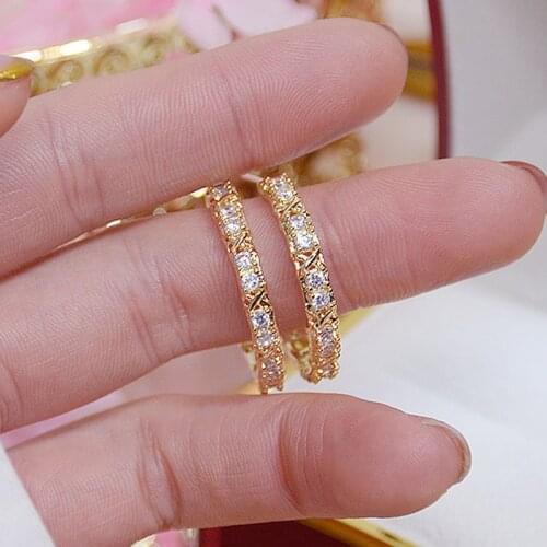 FAQHV Earrings Rings