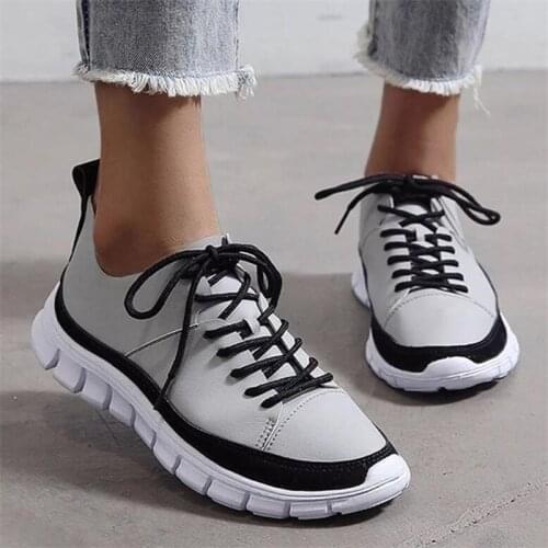 Brown Women Sneakers Fashion Thick Bottom Womens Platform Sneakers Casual Shoes Zapatos De Mujer New Spring 2020 Summer Hot Sale