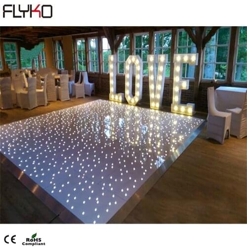 Hot lighting products LED Starlit Dance Floor LED 60*120cm