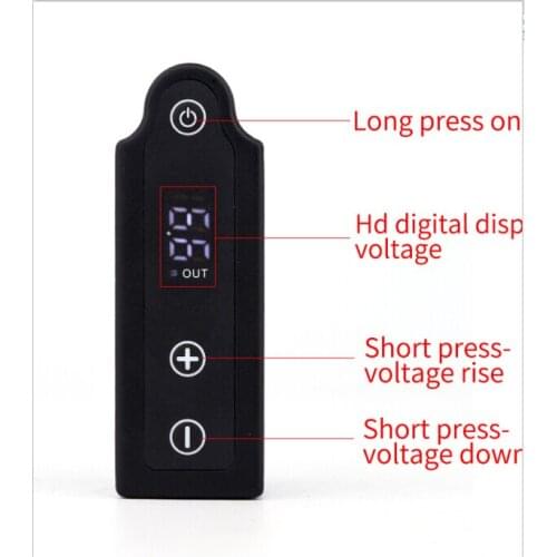 Power Dragon LED Digital Display Wireless Mini Tattoo Power Supply Portable Power Source For Tattoo Pen