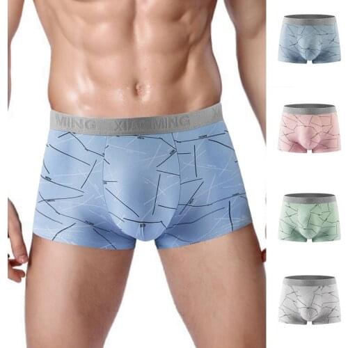 Мужские трусы с принтом Muyogrt China At AliExpress