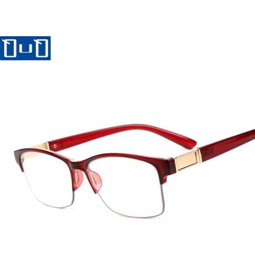 Half Frame Reading Glasses Women Men Portable Retro Clear Lens Presbyopic Eyewear Far Sight Glasses +1.0~+4.0