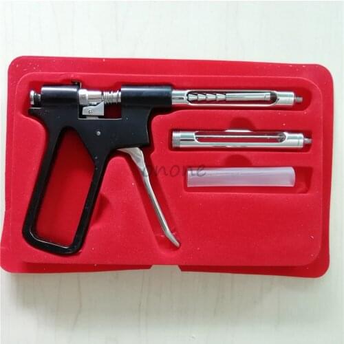 Dental Gun Syringe Stainless steel Quantitative Press Type Syringe Dental Surgical Instrument 1.8ml Dental Surgery Tool Oral