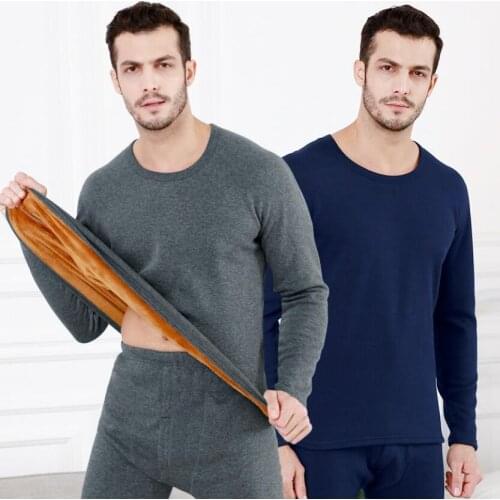 Thermal Underwear Winter Thermo Clothing Lucky John Pantalon Termico Fleece Underpants Men Termica Mens Warm Pants Kalesony Top