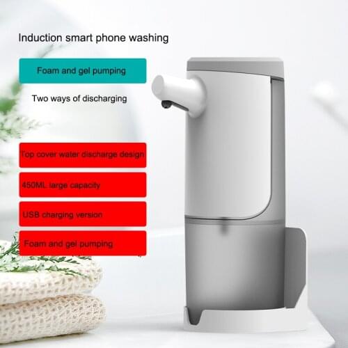 Smart Induction Soap Dispenser Automatic Bathroom Kitchen Accessories Hand Sanitizer Dispenser Soap Foaming Agent Portable