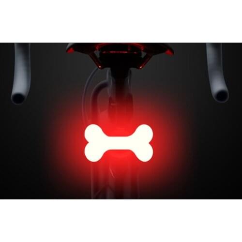2021 New Cycling Lights Bicycle Light JAKROO Multi Lighting Modes USB Charge Led Bike Light Flash Tail Rear Bicycle Lights