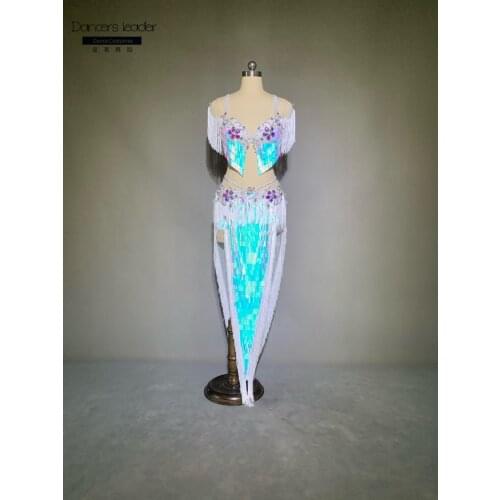 High-quality customized belly dance performance clothes practice clothes shaabi inspiring group performances