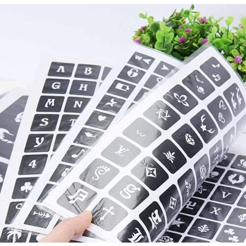 Трафареты для тату Water Ice Levin China At AliExpress