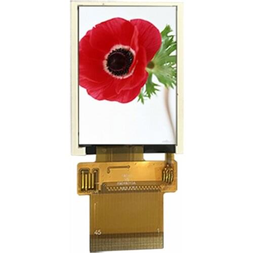 1.77 inch 240*320/128*160/320*240 landscape QVGA, JD9852/ST7789, MIPI/SPI/MCU/RGB interface Transflective/IPS LCD